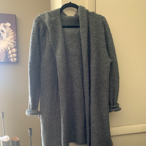 Divided Sweaters - Oversized Divided Cardigan Wrap